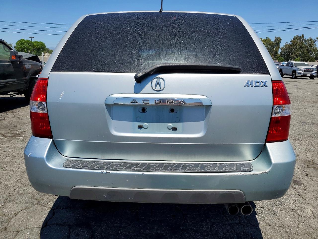 2002 Acura Mdx Touring Silver vin: 2HNYD18612H526720