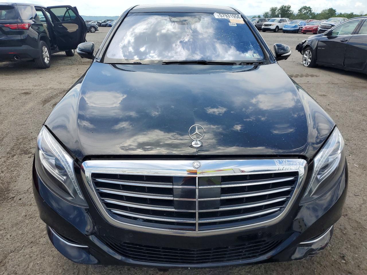 2015 Mercedes-benz S 550 4matic Black vin: WDDUG8FB7FA156100