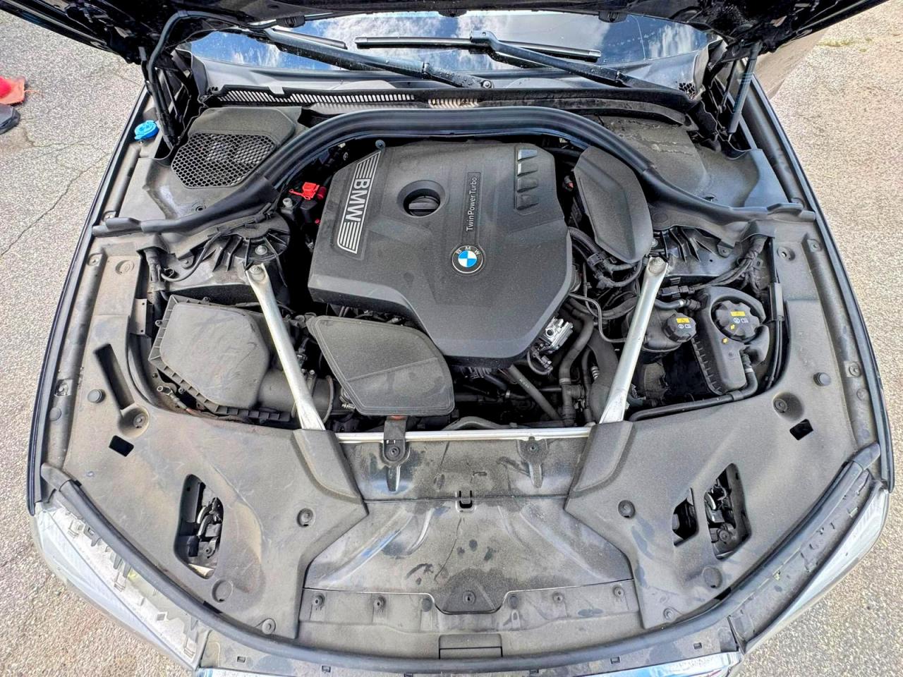 2019 Bmw 530 Xi Charcoal vin: WBAJA7C50KG910112