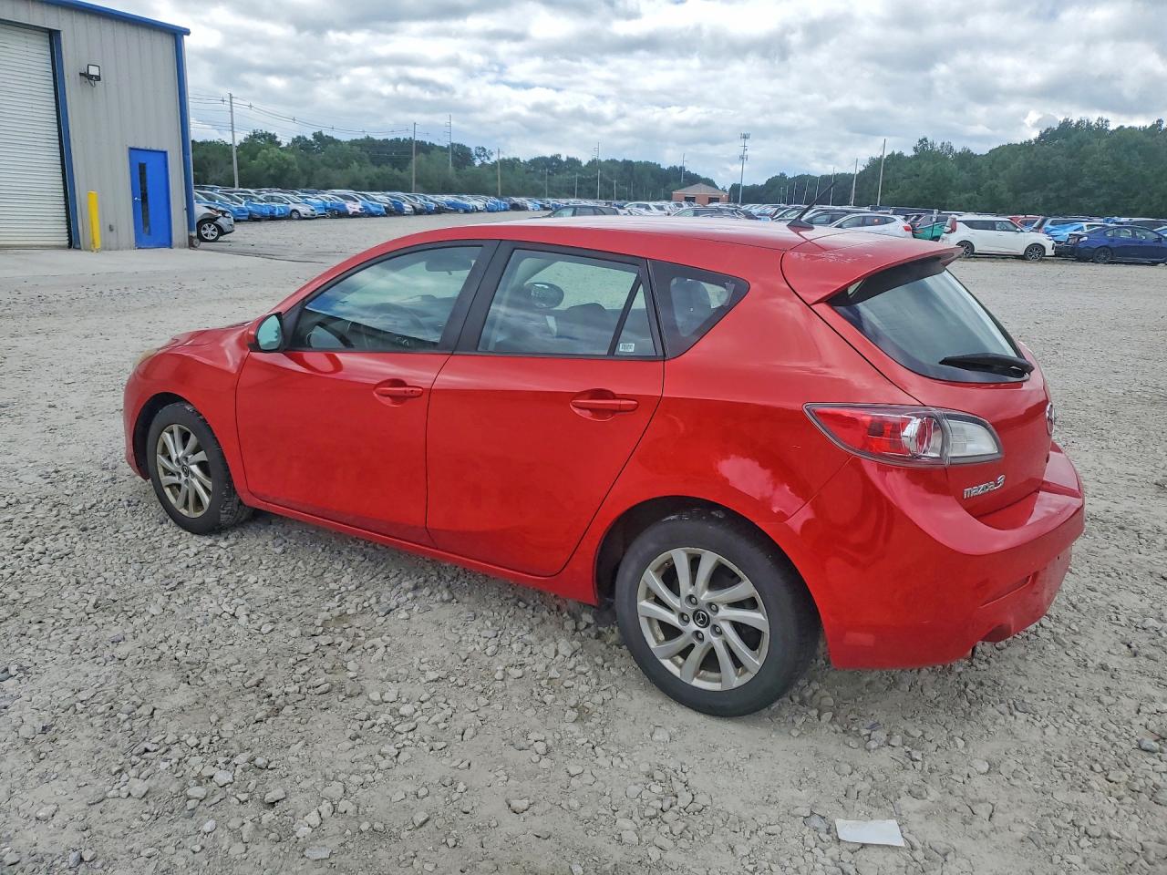 2013 Mazda 3 I Red vin: JM1BL1MP0D1823119