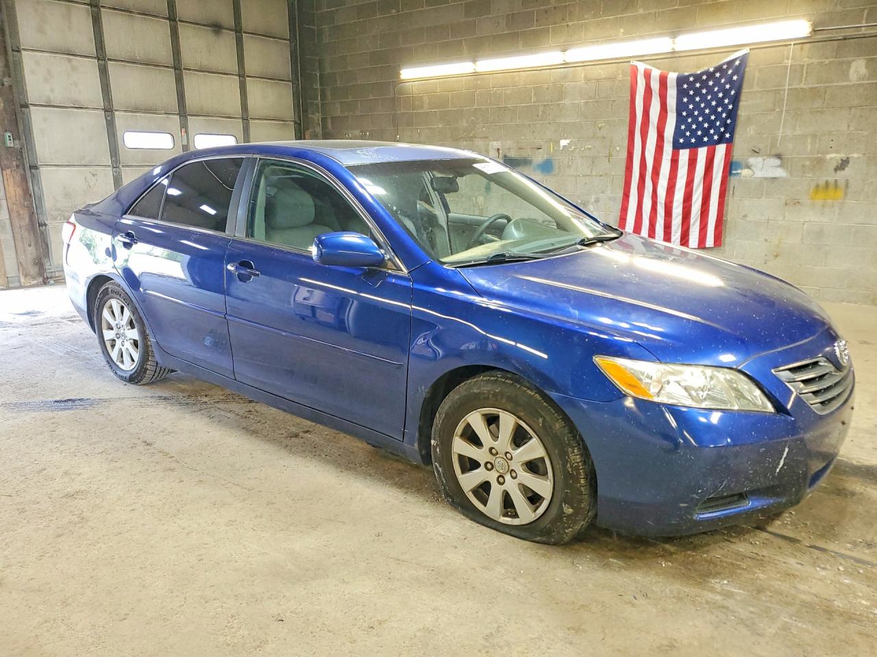 2007 Toyota Camry Hybrid Blue vin: 4T1BB46K57U011822