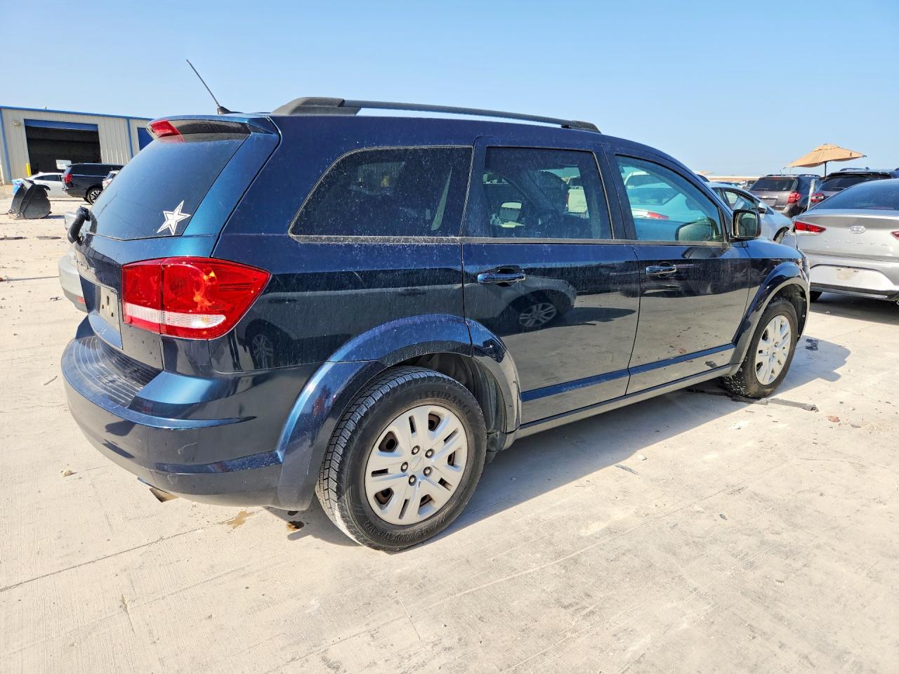 2014 Dodge Journey Se Blue vin: 3C4PDCAB2ET150870