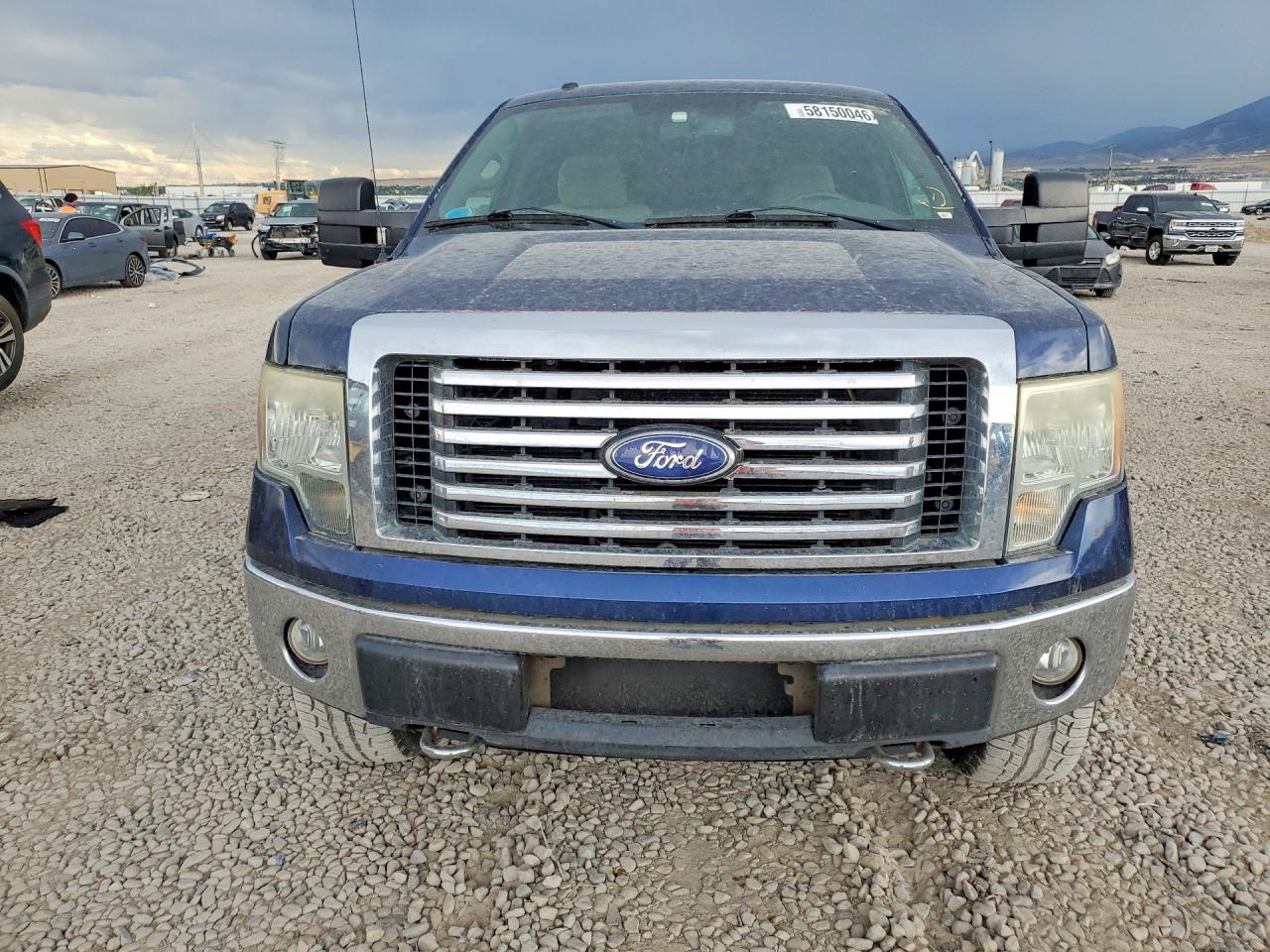 2010 Ford F150 Supercrew Blue vin: 1FTFW1EVXAFB95820
