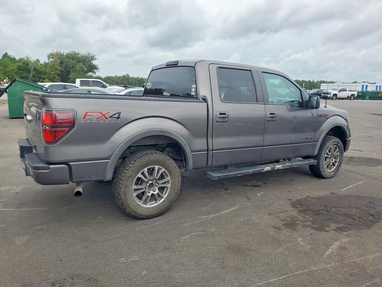 2013 Ford F150 Supercrew Gray vin: 1FTFW1ET9DKE91213