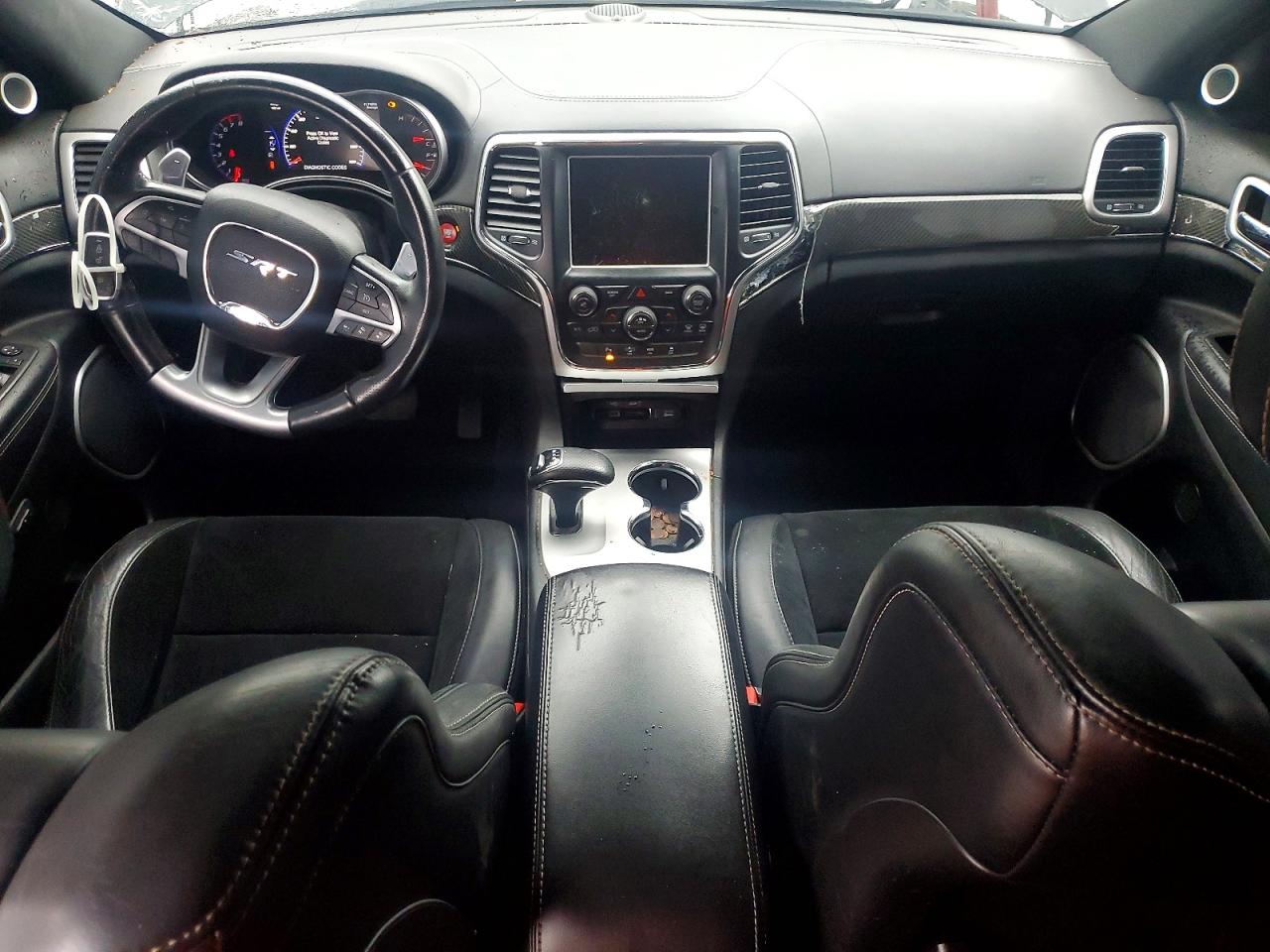 2014 Jeep Grand Cherokee Srt-8 Black vin: 1C4RJFDJ0EC169581