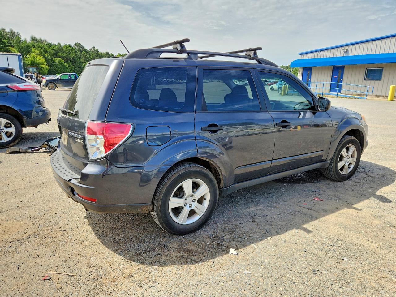 2013 Subaru Forester 2.5x Серый vin: JF2SHABC2DH407826