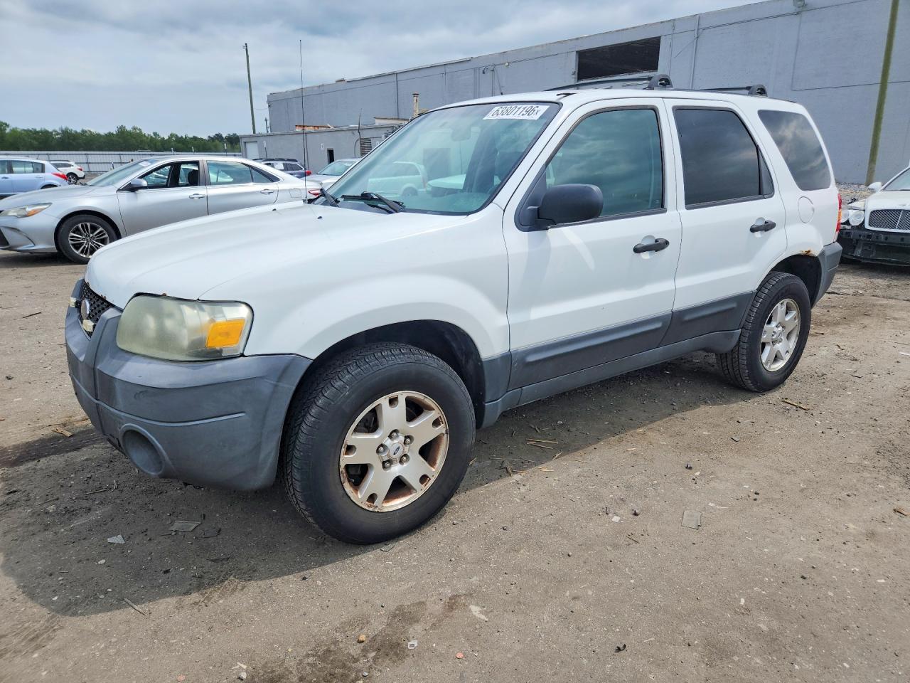 2006 Ford Escape Xlt White vin: 1FMCU93196KA44680