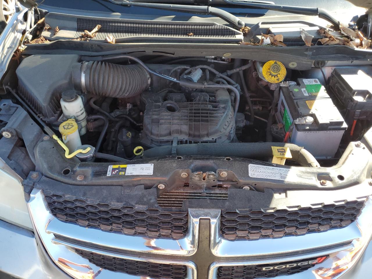 2014 Dodge Grand Caravan Se Silver vin: 2C4RDGBG5ER103734