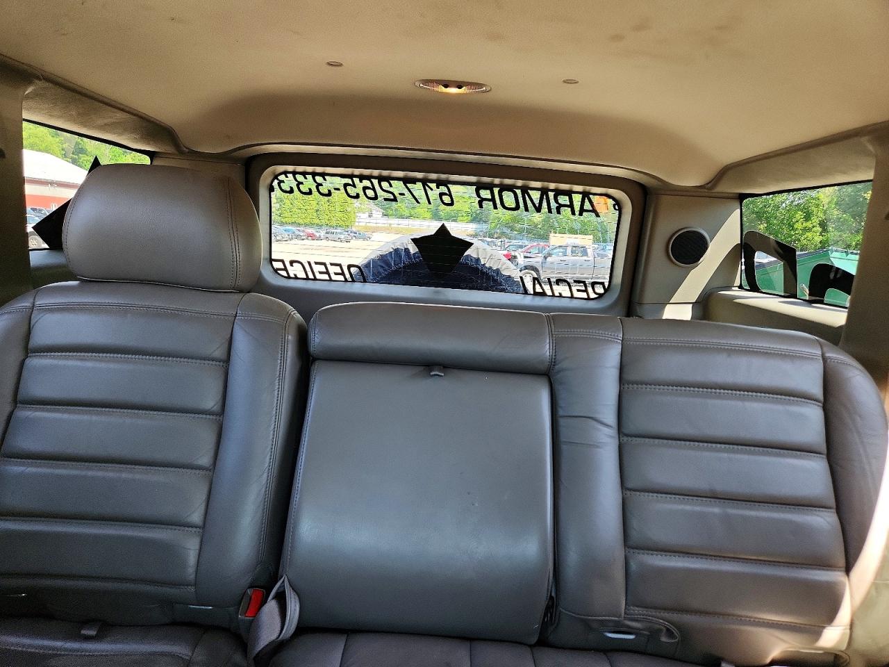 2003 Hummer H2 Green vin: 5GRGN23U83H145186