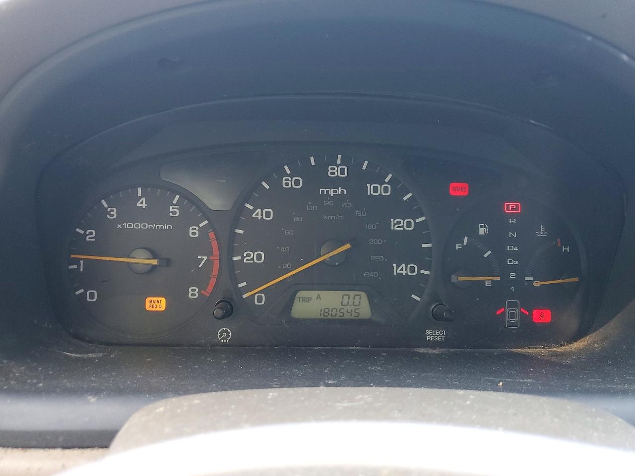 2002 Honda Accord Ex Желто-коричневый vin: 1HGCG16512A036649