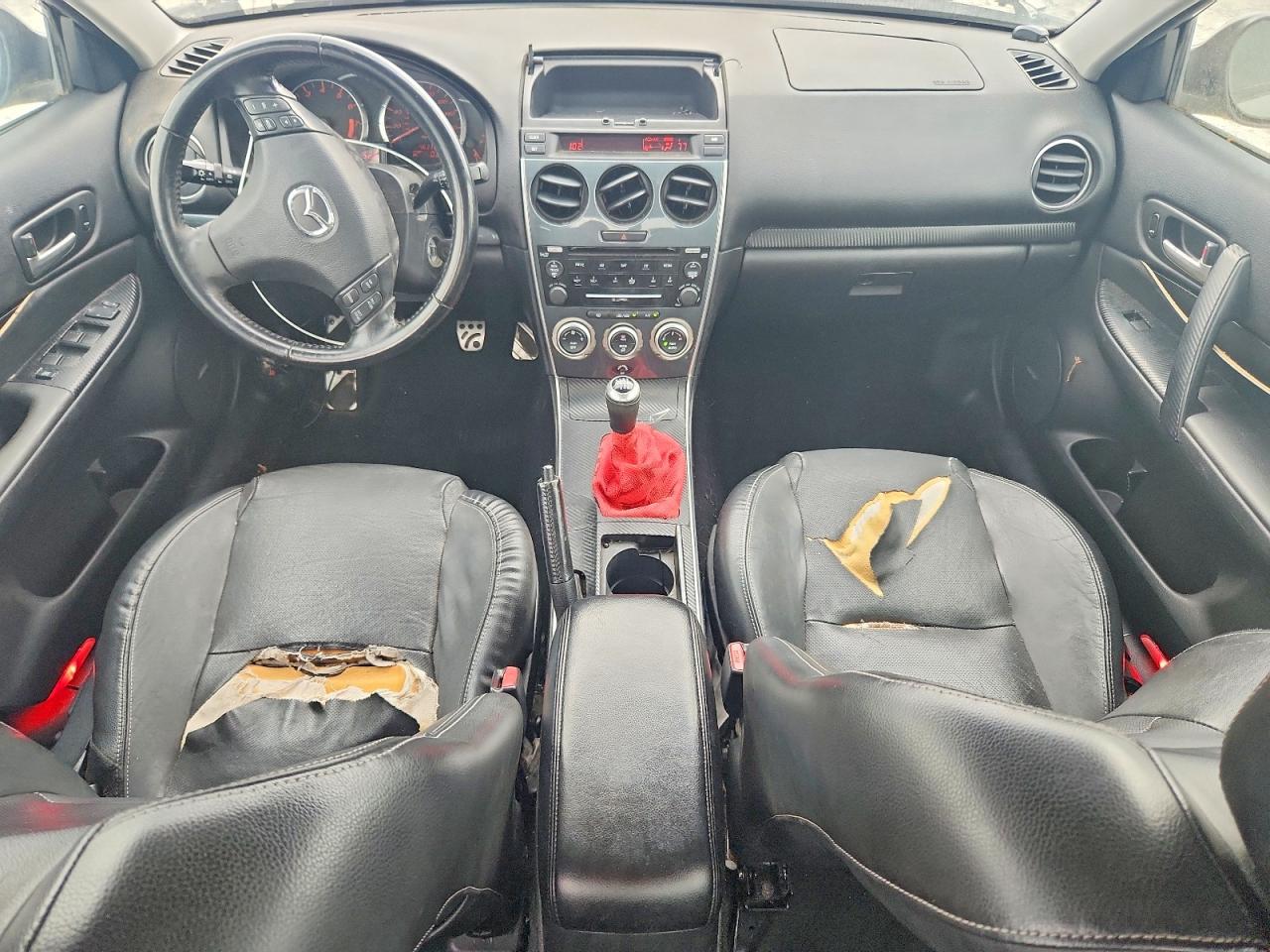 2006 Mazda Speed 6 Silver vin: JM1GG12L861101412