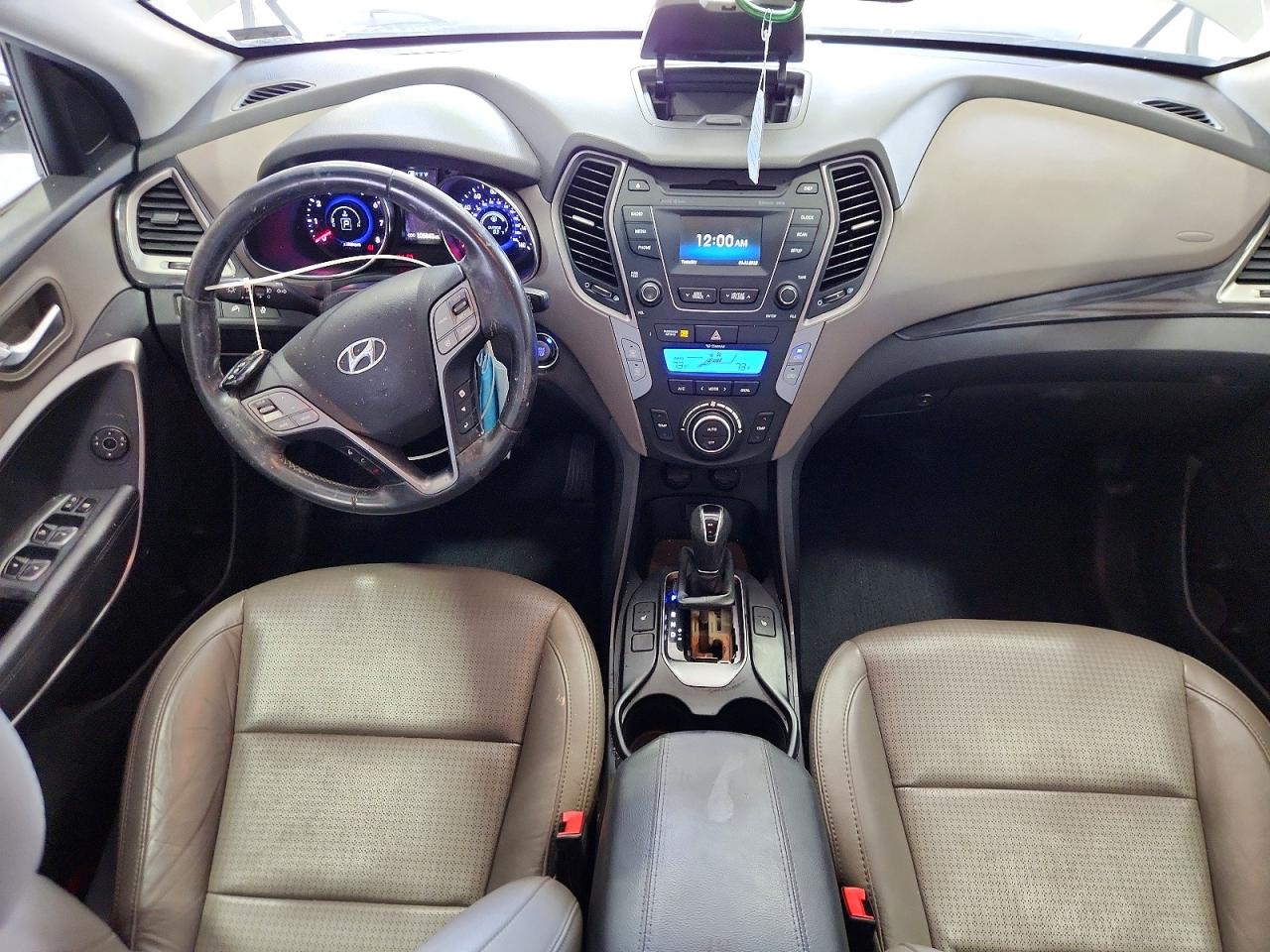 2013 Hyundai Santa Fe Sport 2.4l White vin: 5XYZU3LB9DG092316