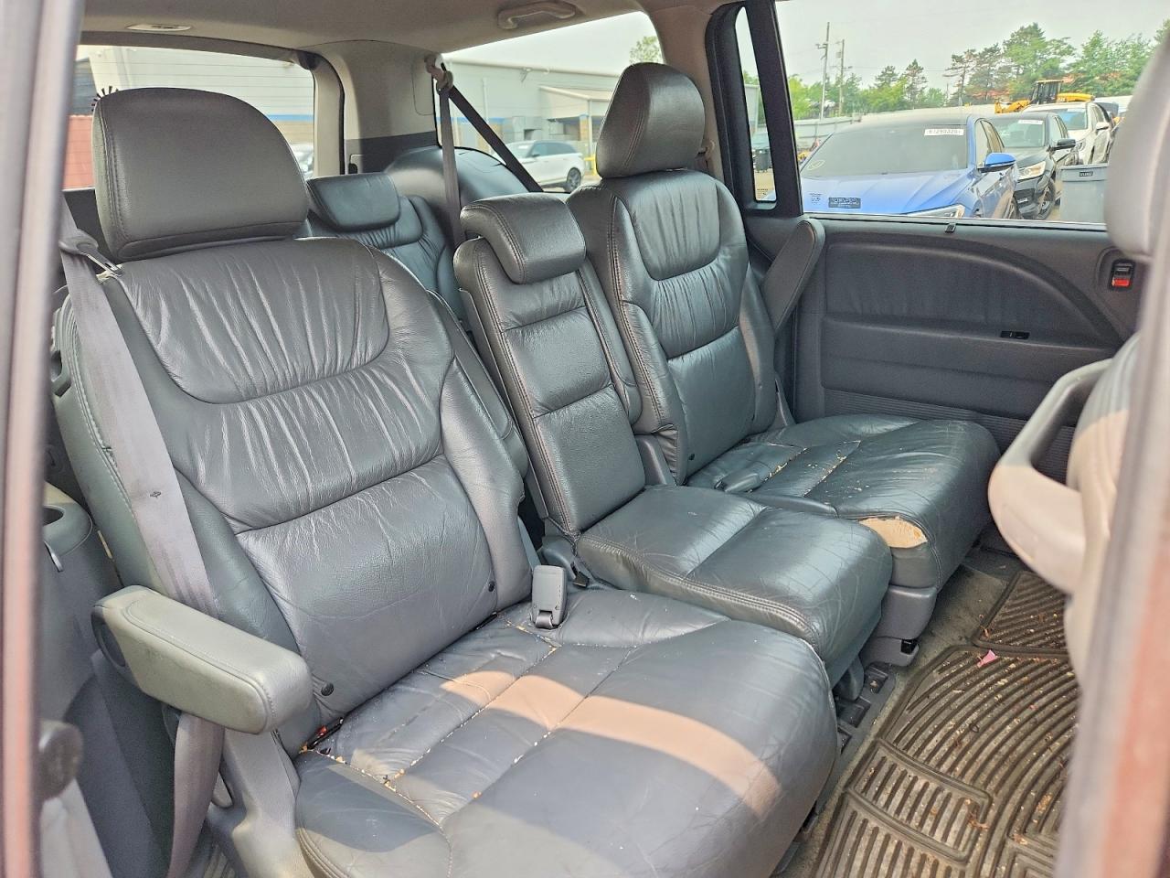 2007 Honda Odyssey Exl Blue vin: 5FNRL38767B057655