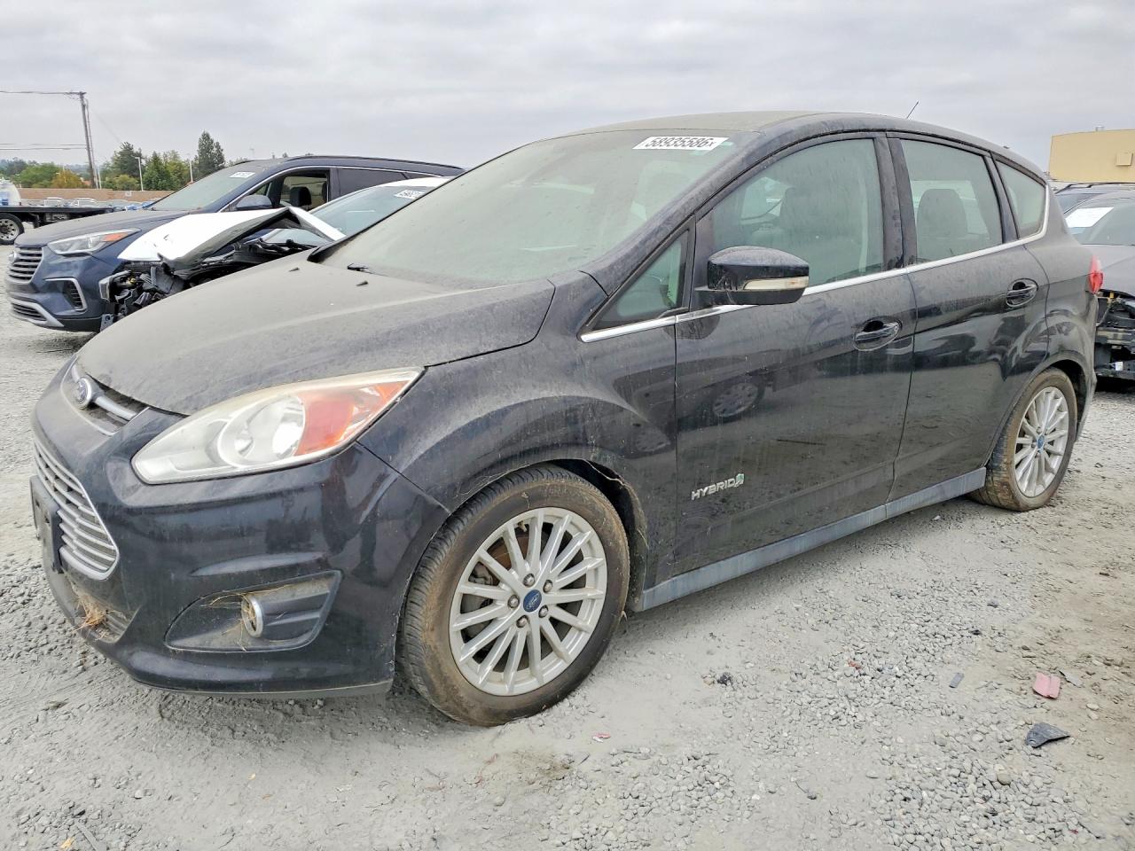 2013 Ford C-max Sel Black vin: 1FADP5BU3DL525882