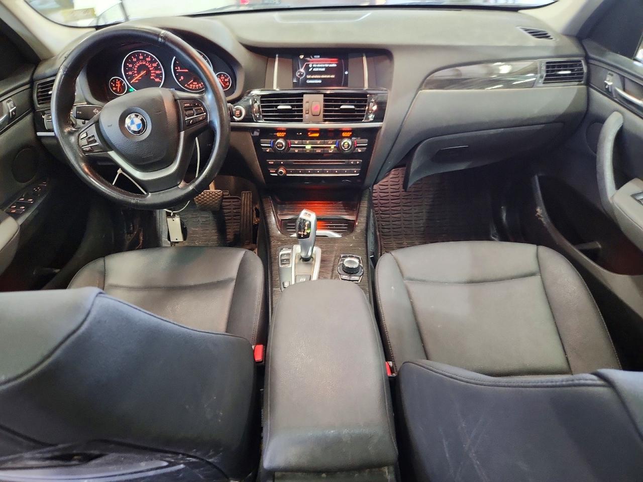 2015 Bmw X3 White vin: 5UXWY3C57F0E95559