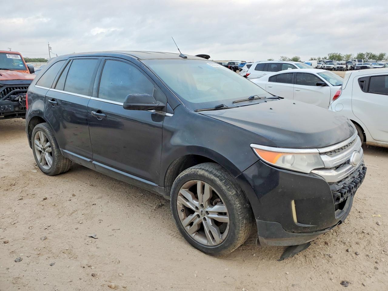 2013 Ford Edge Limited Black vin: 2FMDK3KC0DBA79819