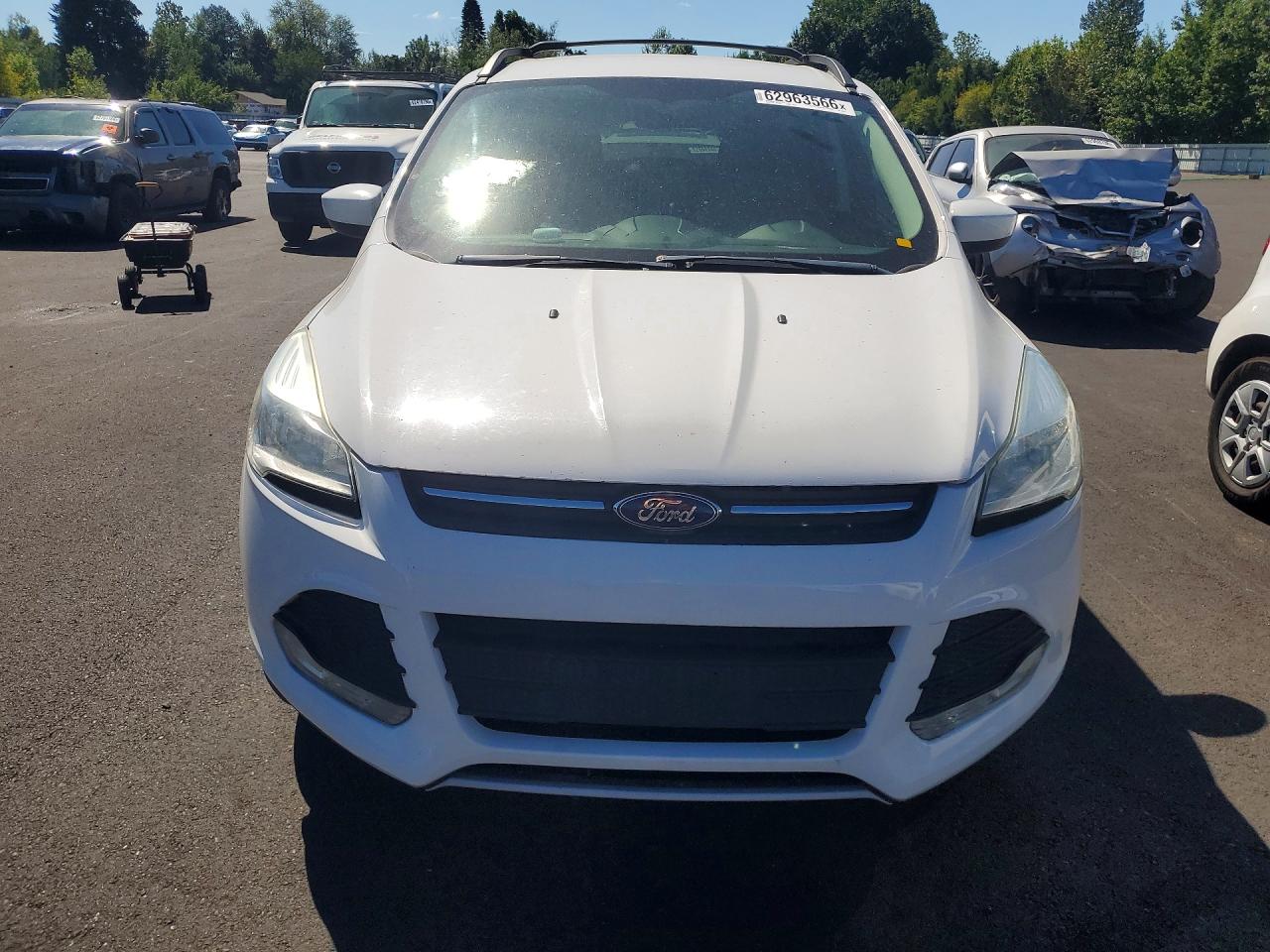 2013 Ford Escape Se Белый vin: 1FMCU0GX6DUC56481