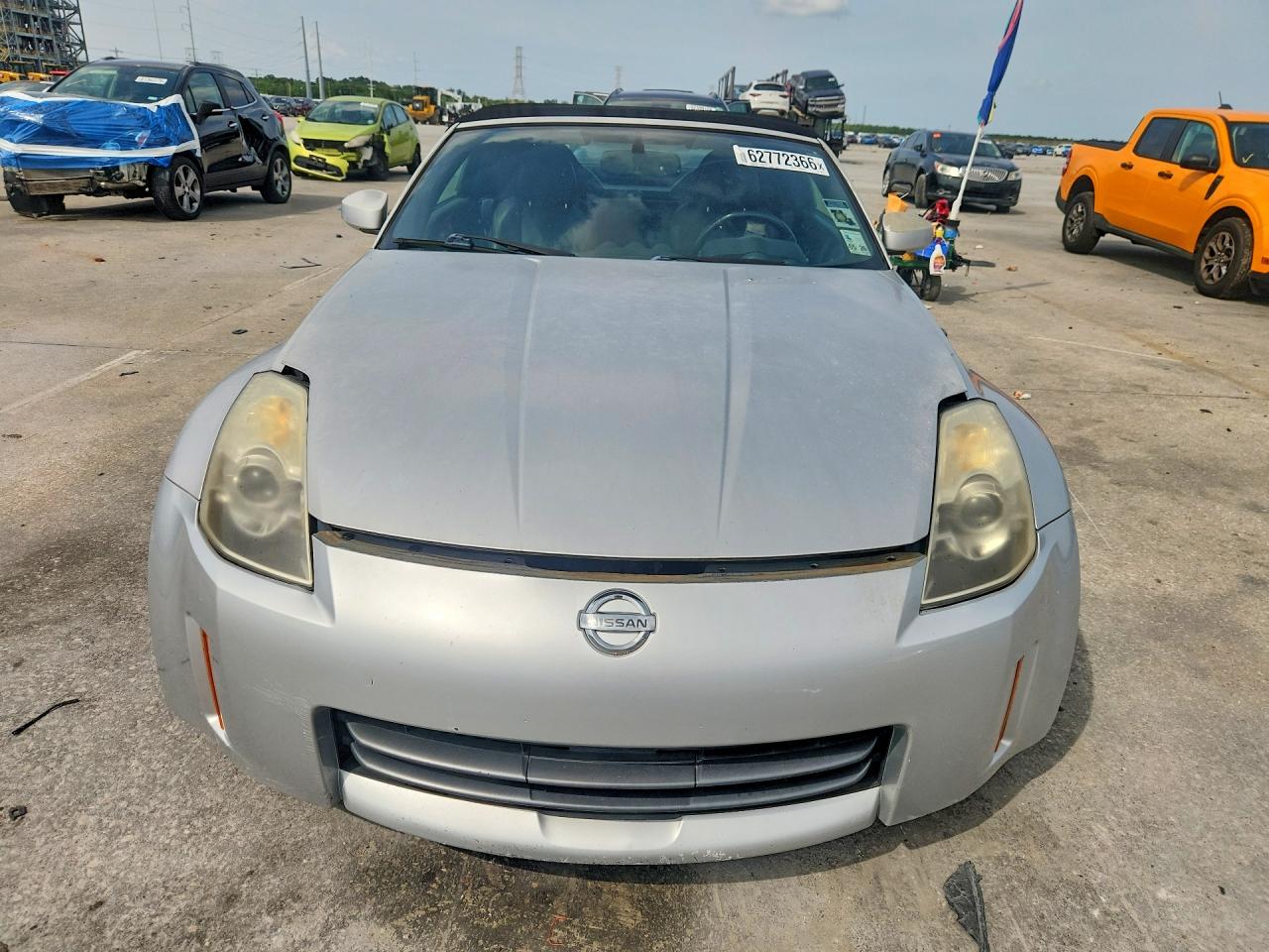 2006 Nissan 350z Enthusiast Серебряный vin: JN1AZ36A66M453720