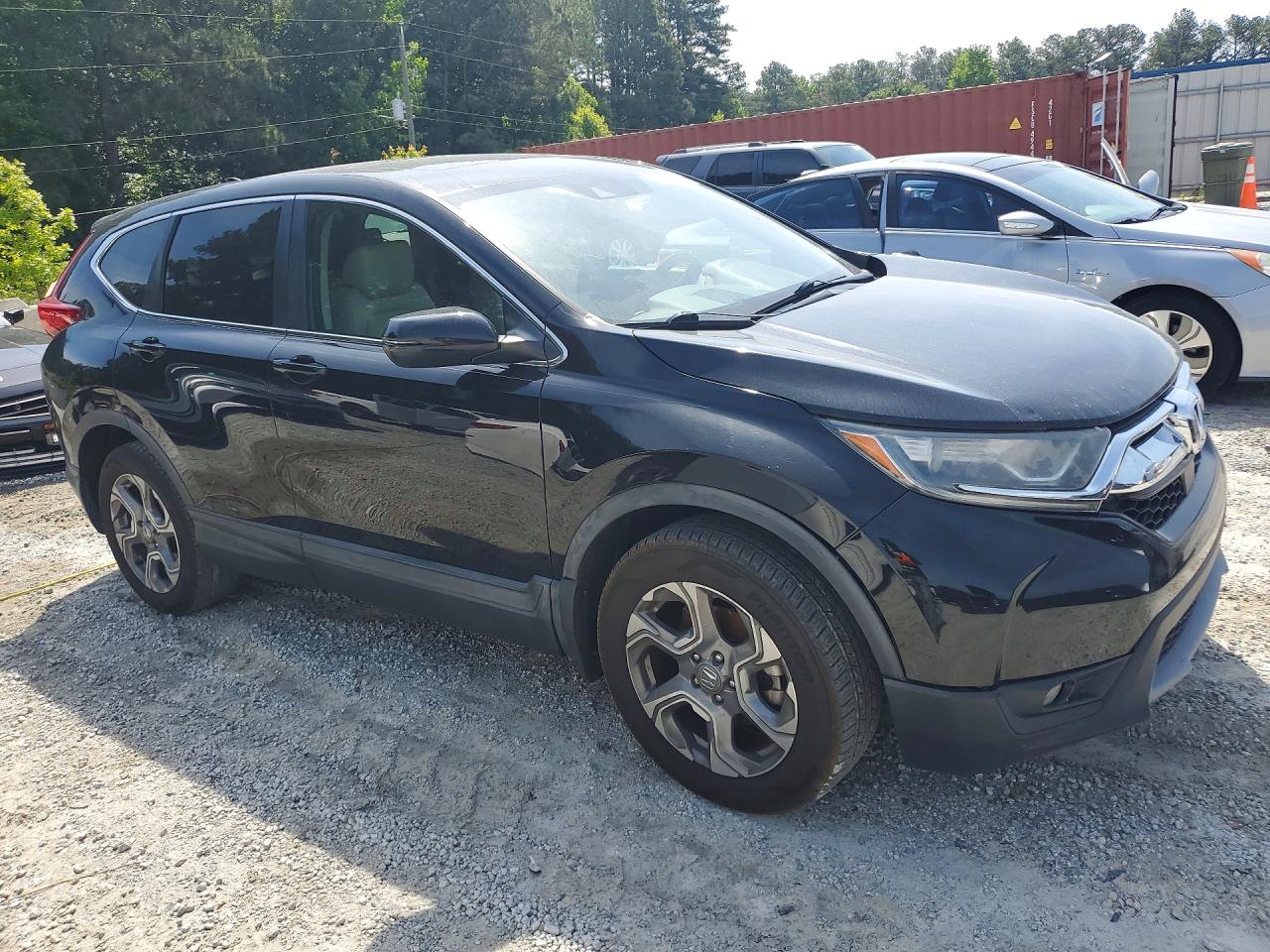 2018 Honda Cr-v Exl Black vin: 2HKRW2H83JH604013