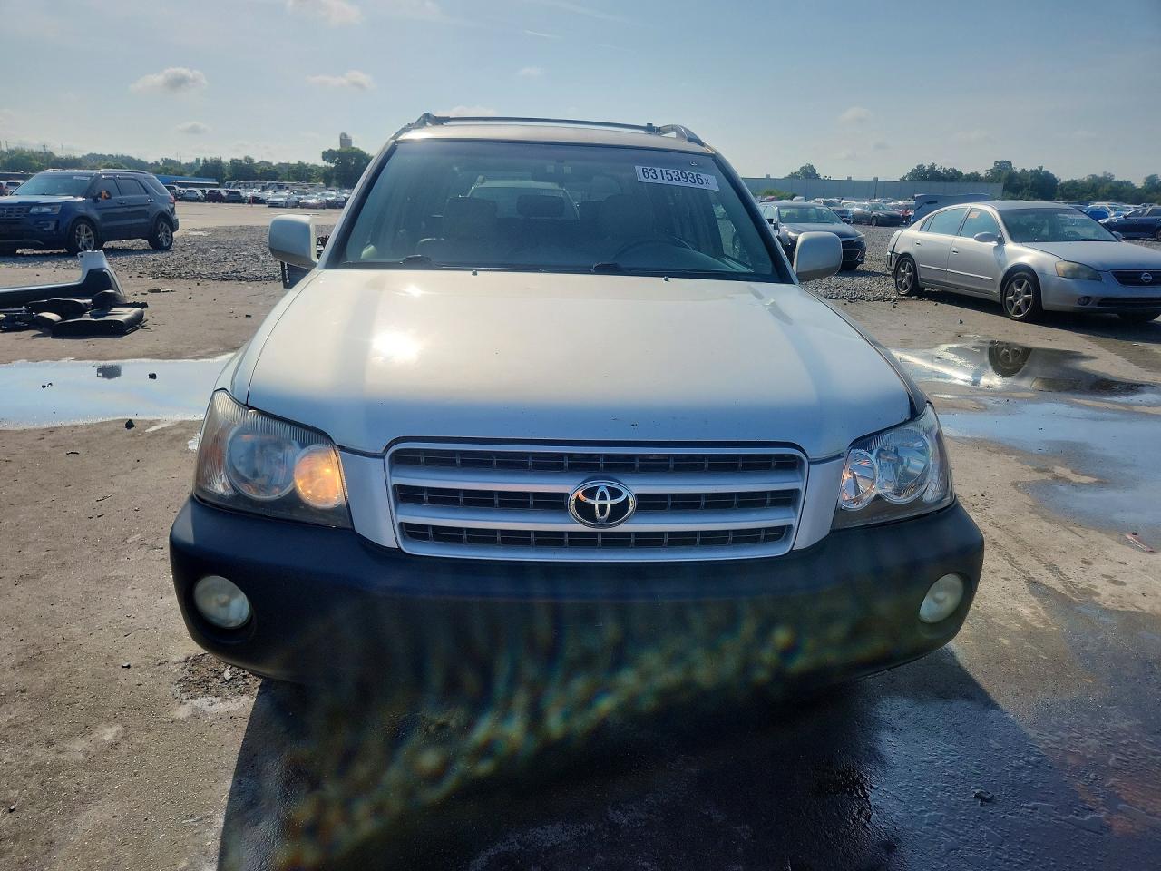 2003 Toyota Highlander Limited Gray vin: JTEGF21A930092273