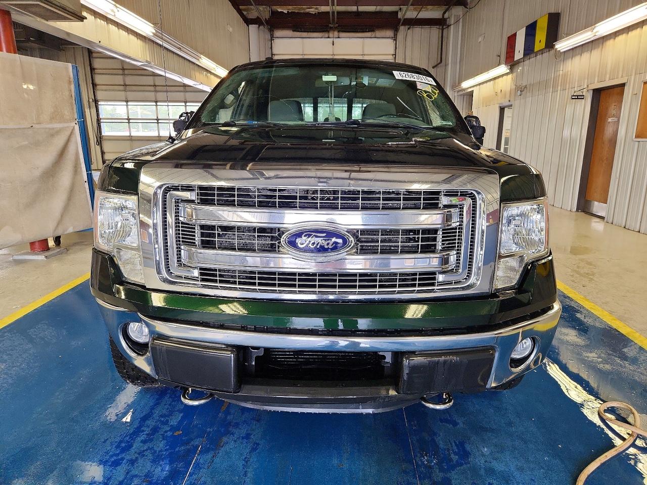 2014 Ford F150 Supercrew Green vin: 1FTFW1ET7EFB76002