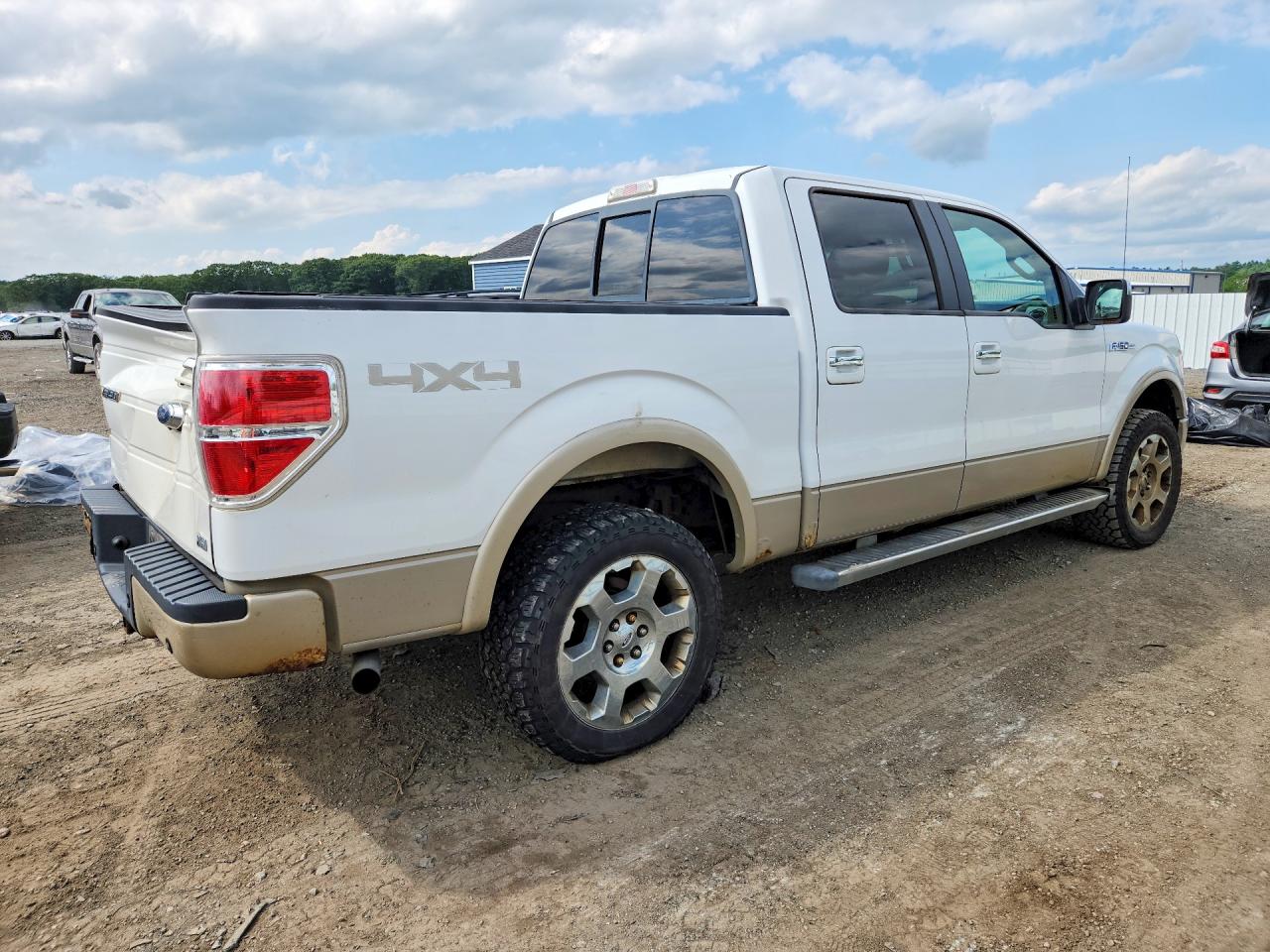 2010 Ford F150 Supercrew White vin: 1FTFW1EV3AFC87397