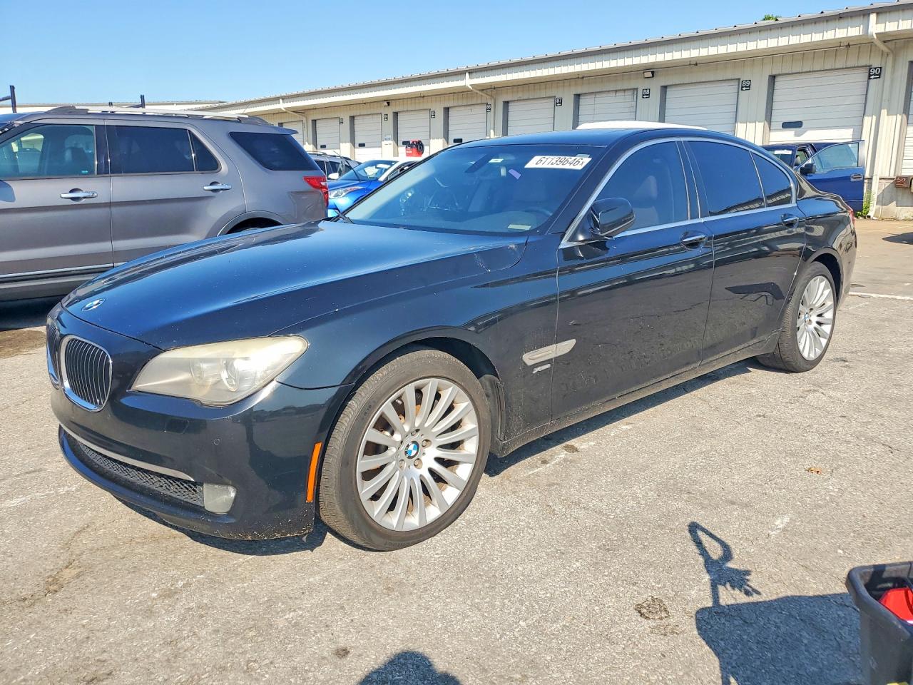 2010 Bmw 750 I Black vin: WBAKA8C55ACY35827