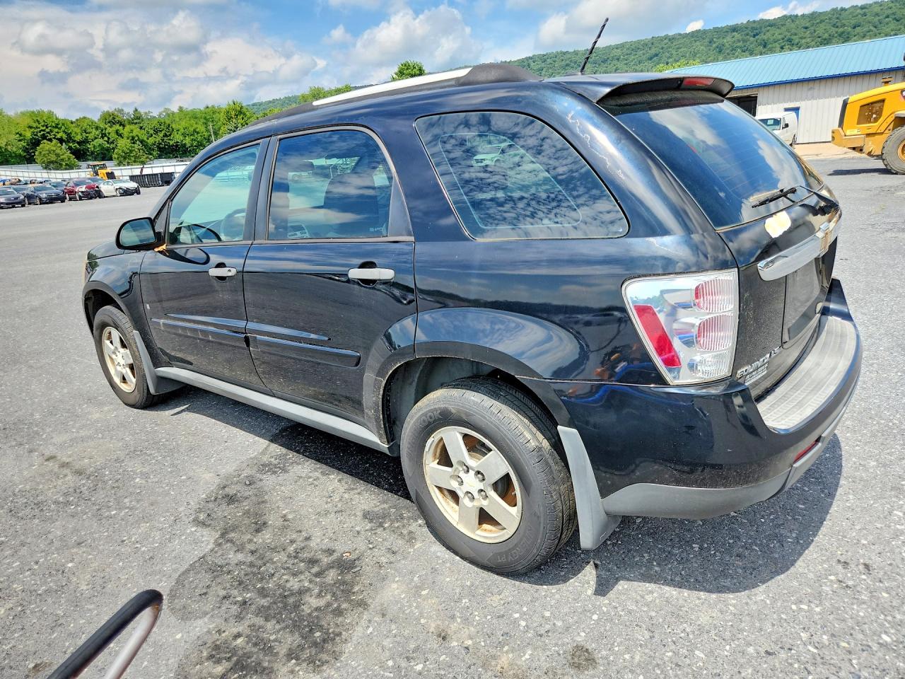 2009 Chevrolet Equinox Ls Black vin: 2CNDL13F096219264