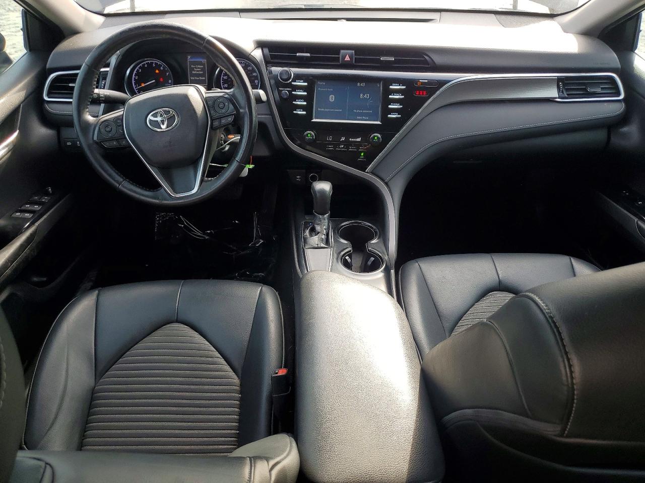 2018 Toyota Camry Se Черный vin: 4T1B11HK0JU678772