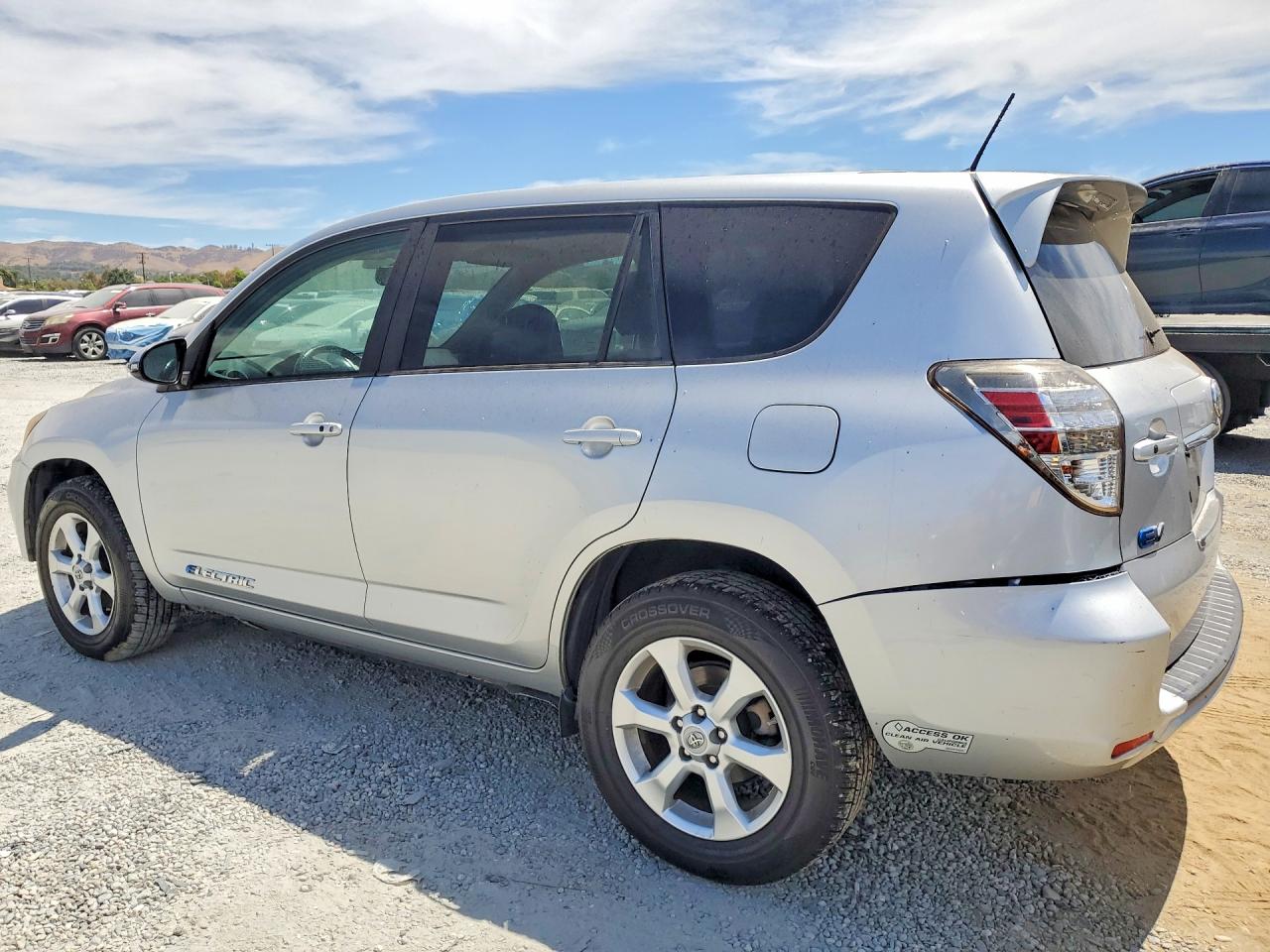 2013 Toyota Rav4 Ev Base Серебряный vin: 2T3YL4DV7DW002238
