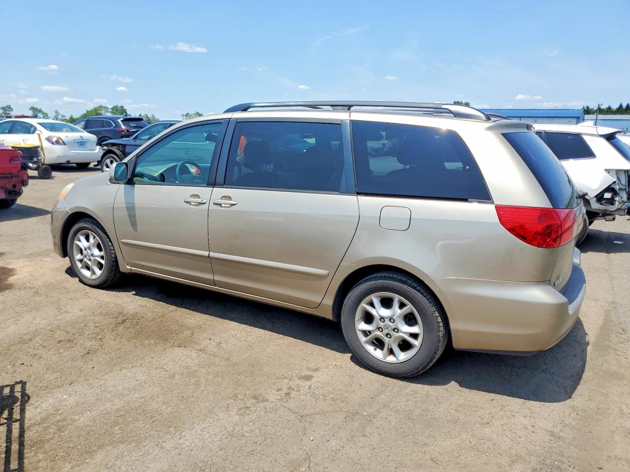 2006 Toyota Sienna Xle 7 Passenger Tan vin: 5TDZA22C46S397757