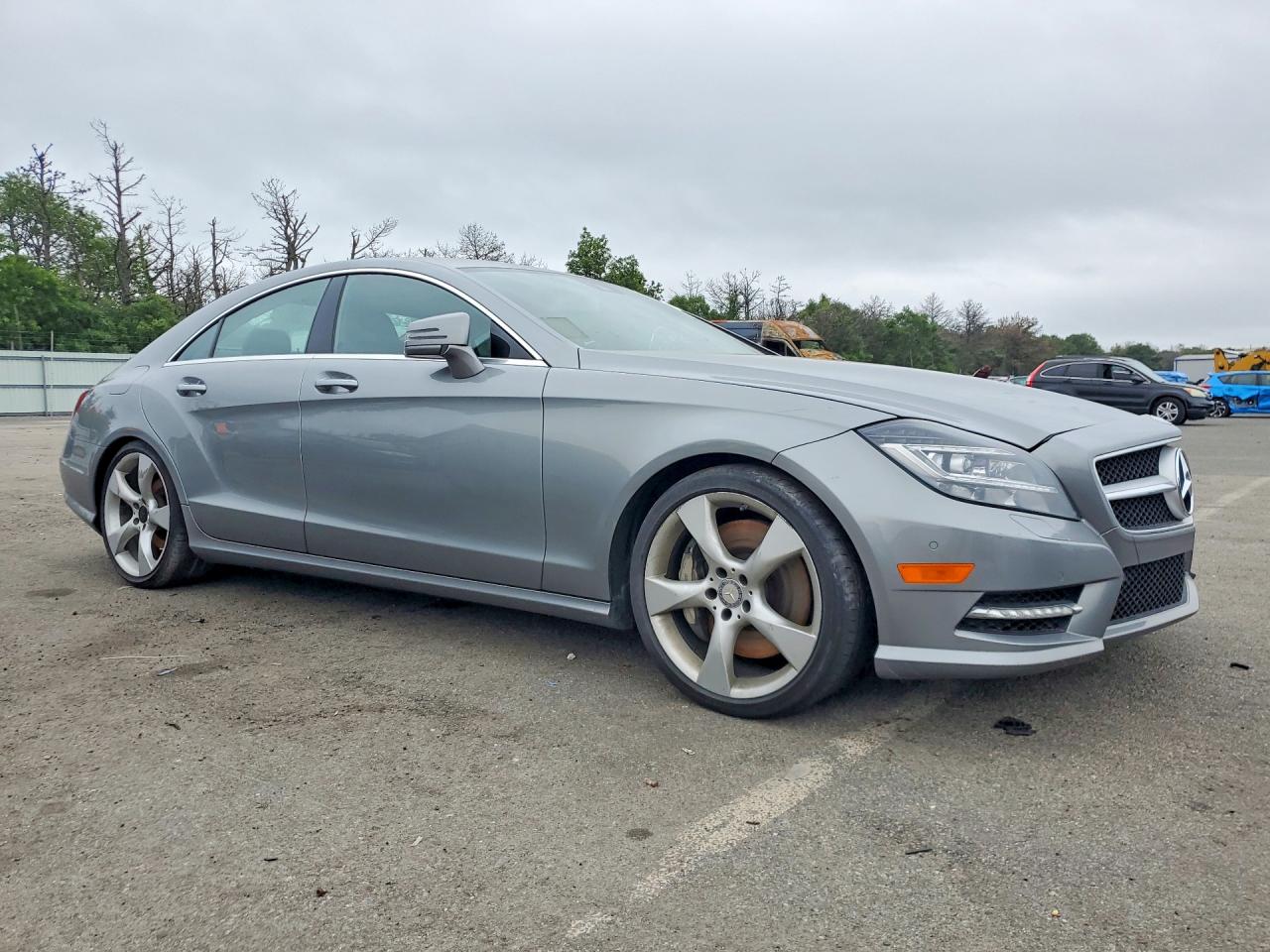 2014 Mercedes-benz Cls 550 4matic Silver vin: WDDLJ9BB6EA094857