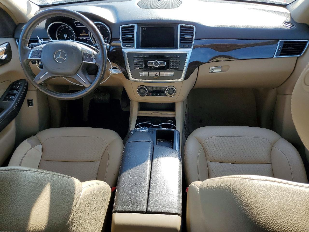 2013 Mercedes-benz Ml 350 Gray vin: 4JGDA5JBXDA146980