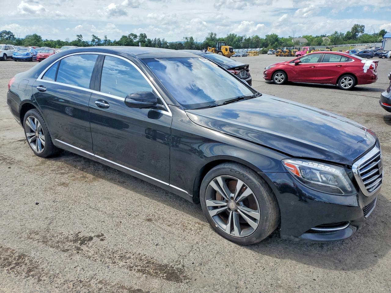 2015 Mercedes-benz S 550 4matic Black vin: WDDUG8FB7FA156100