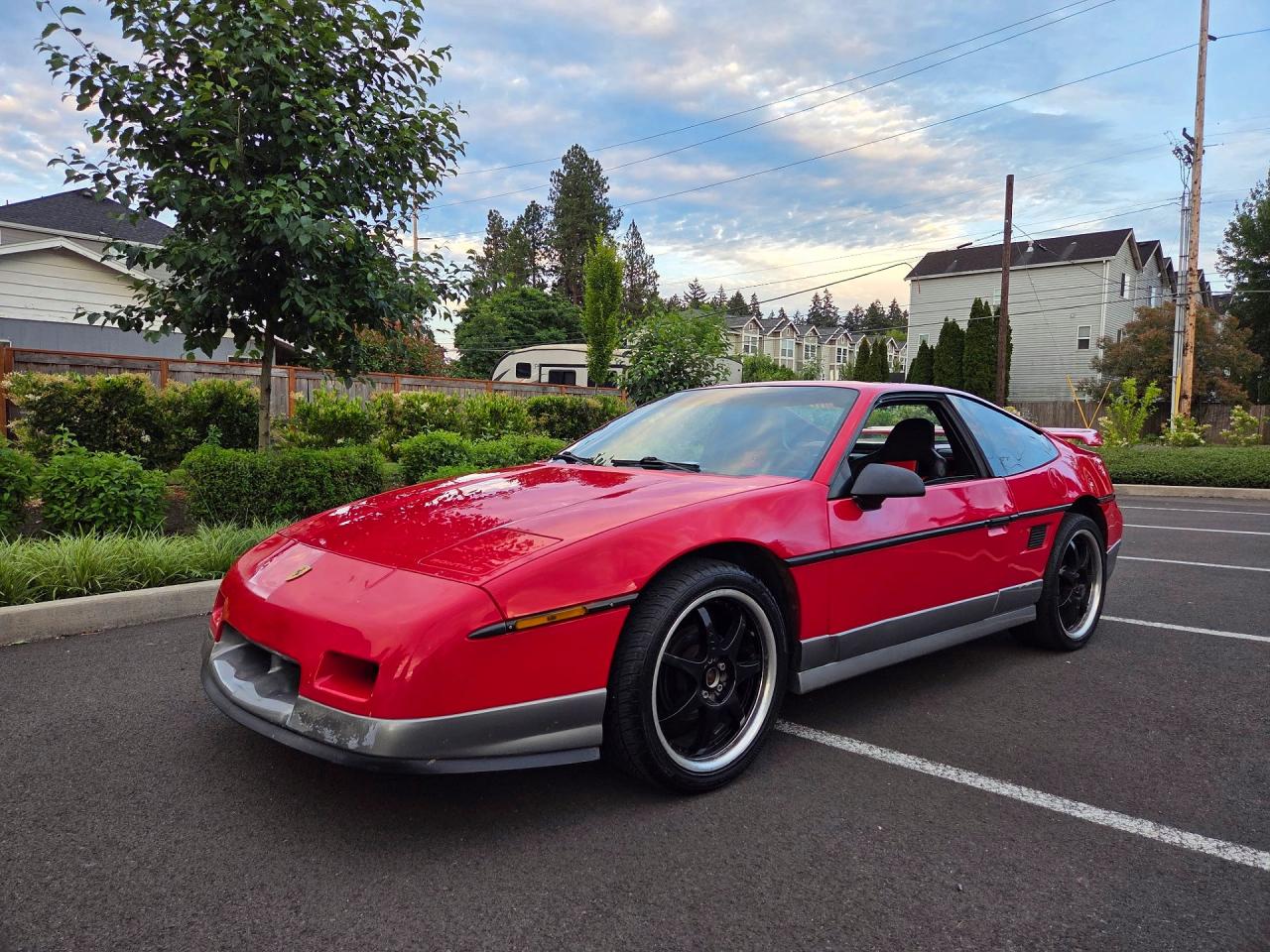 1986 Pontiac Fiero Gt Red vin: 1G2PG9797GP281044
