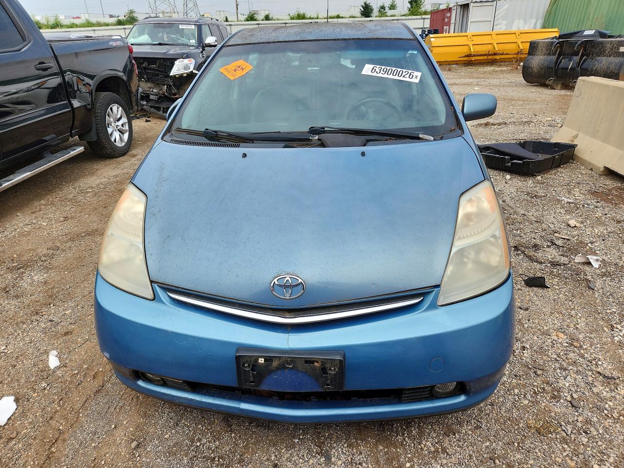 2008 Toyota Prius Base Blue vin: JTDKB20U187765089