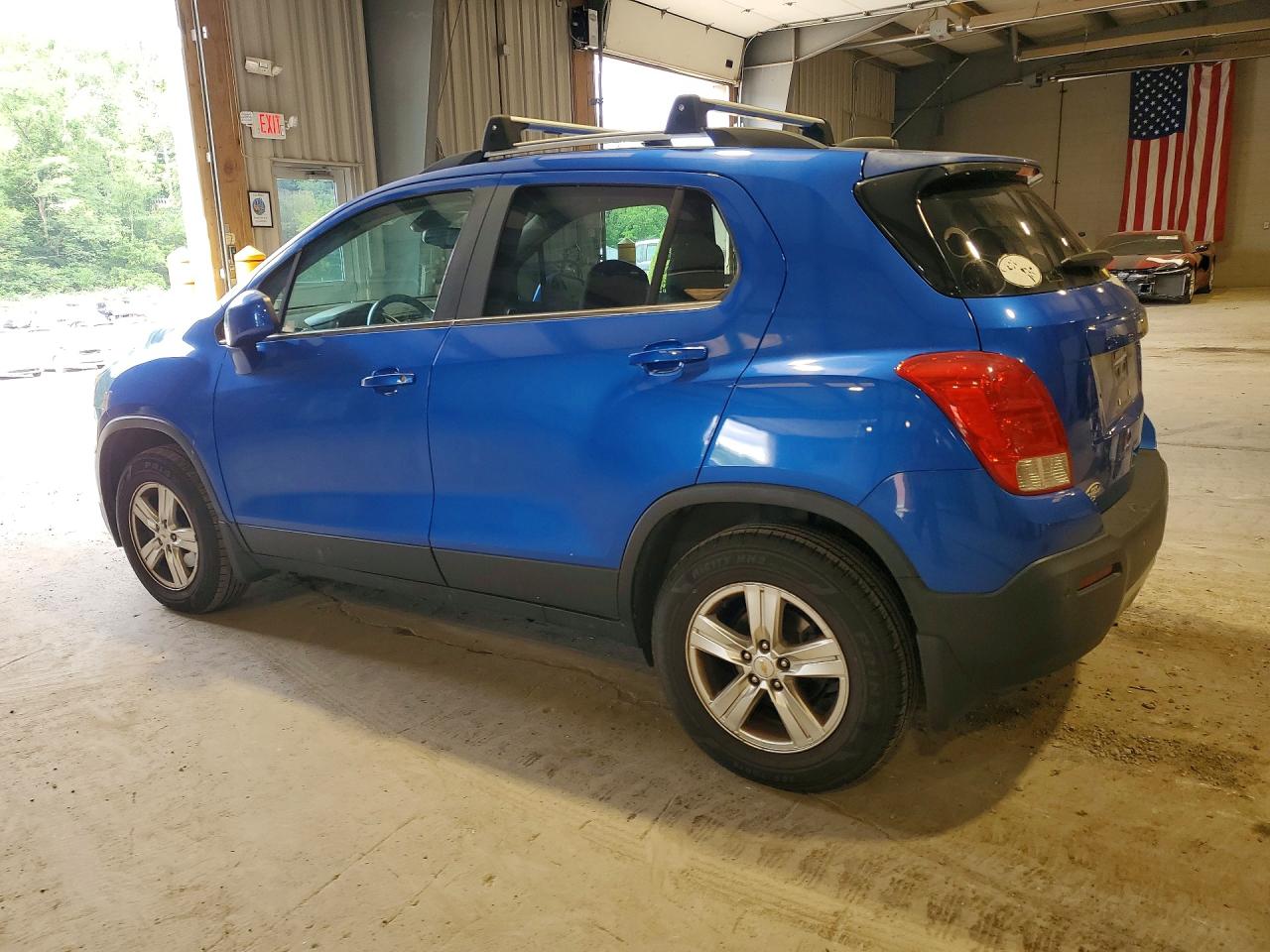 2015 Chevrolet Trax 1lt Blue vin: KL7CJRSB6FB133823