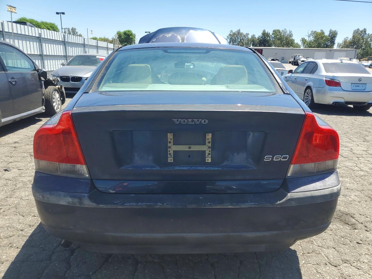 2003 Volvo S60 Blue vin: YV1RS64A132264385