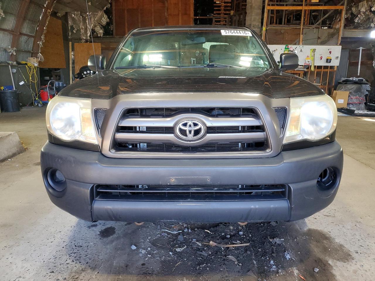2009 Toyota Tacoma Base Черный vin: 5TENX22NX9Z637299
