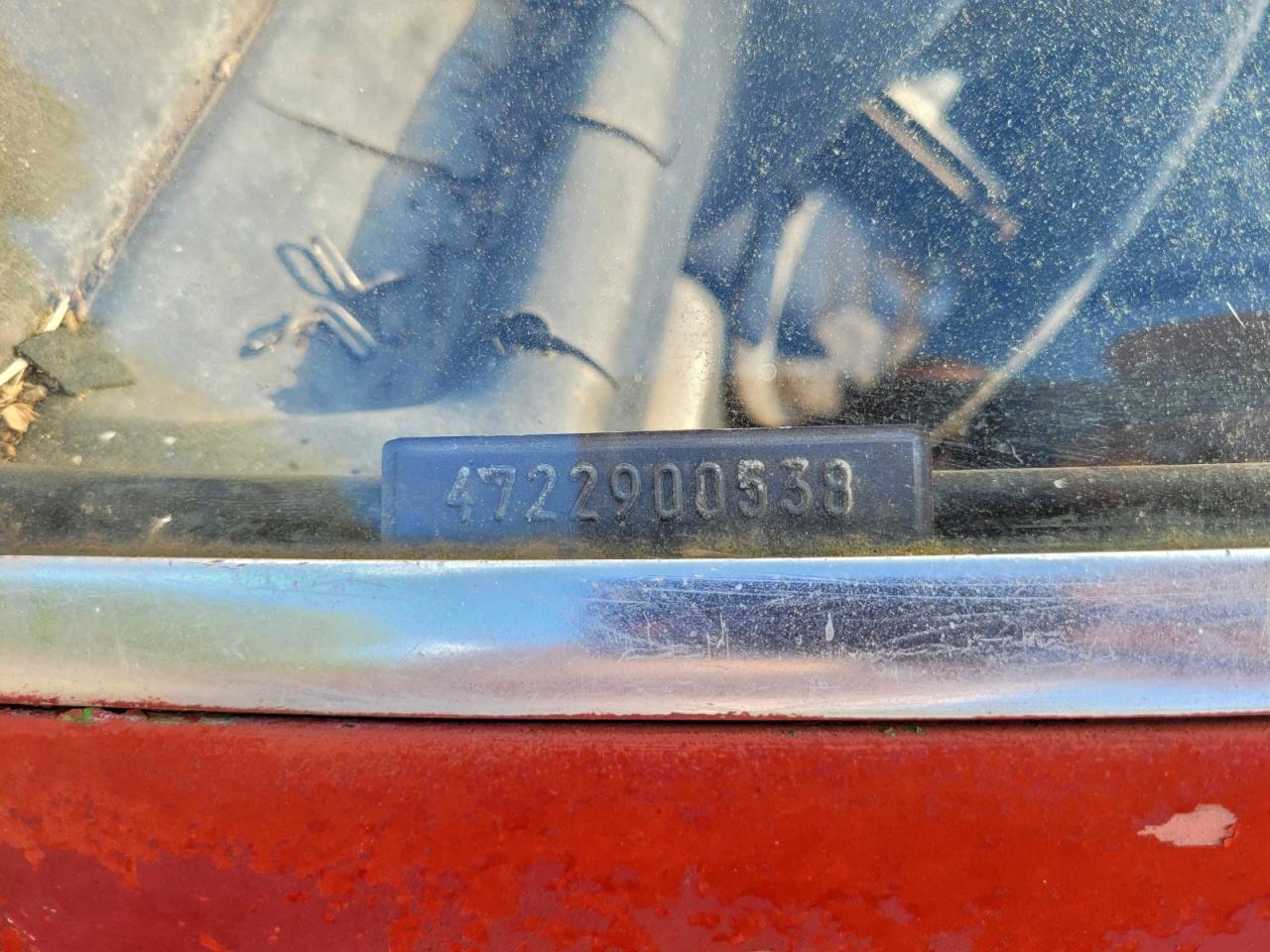 1972 Porsche 914 Red vin: 4722900538