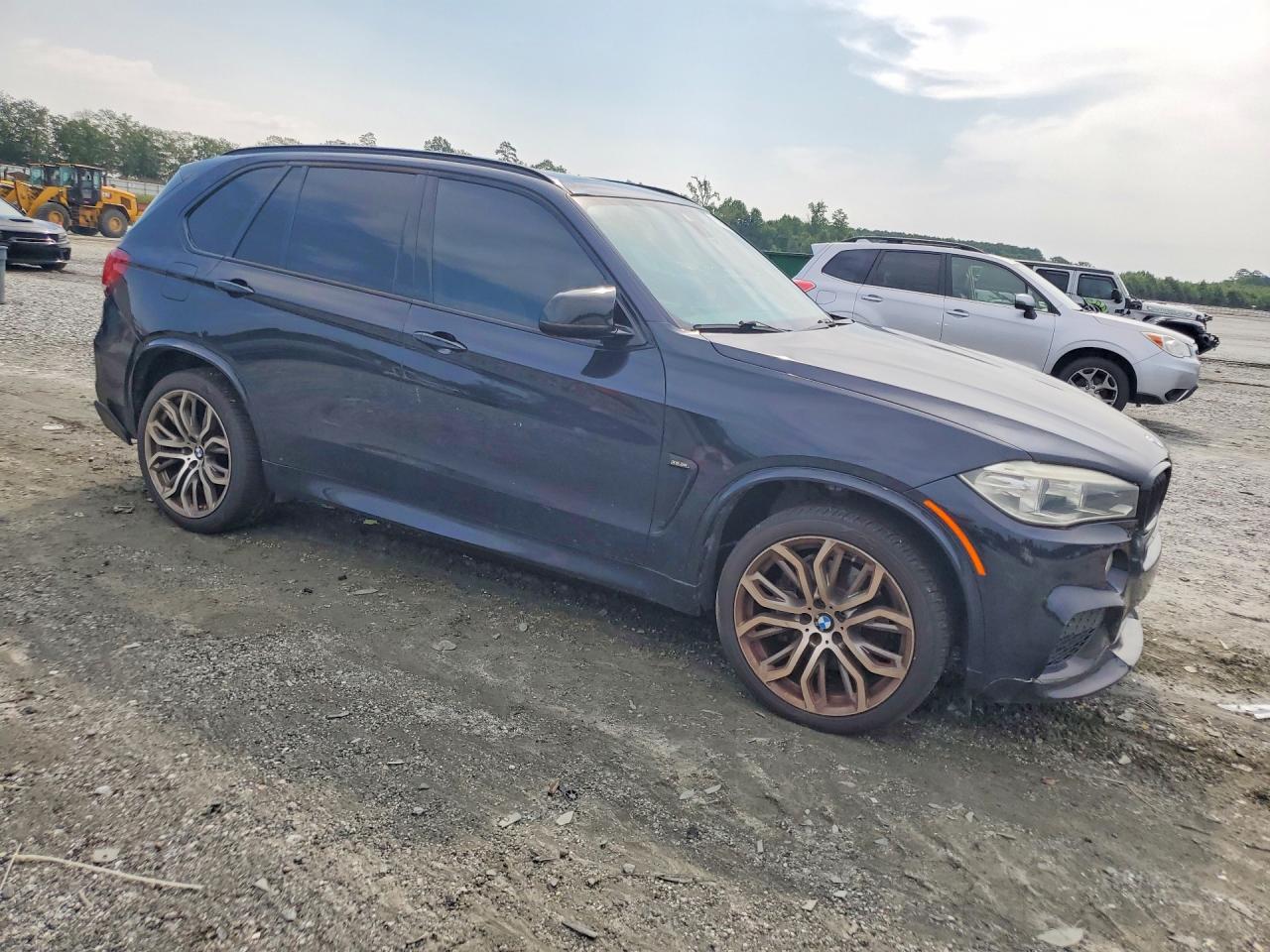 2015 Bmw X5 Xdrive50i Blue vin: 5UXKR6C53F0J79134