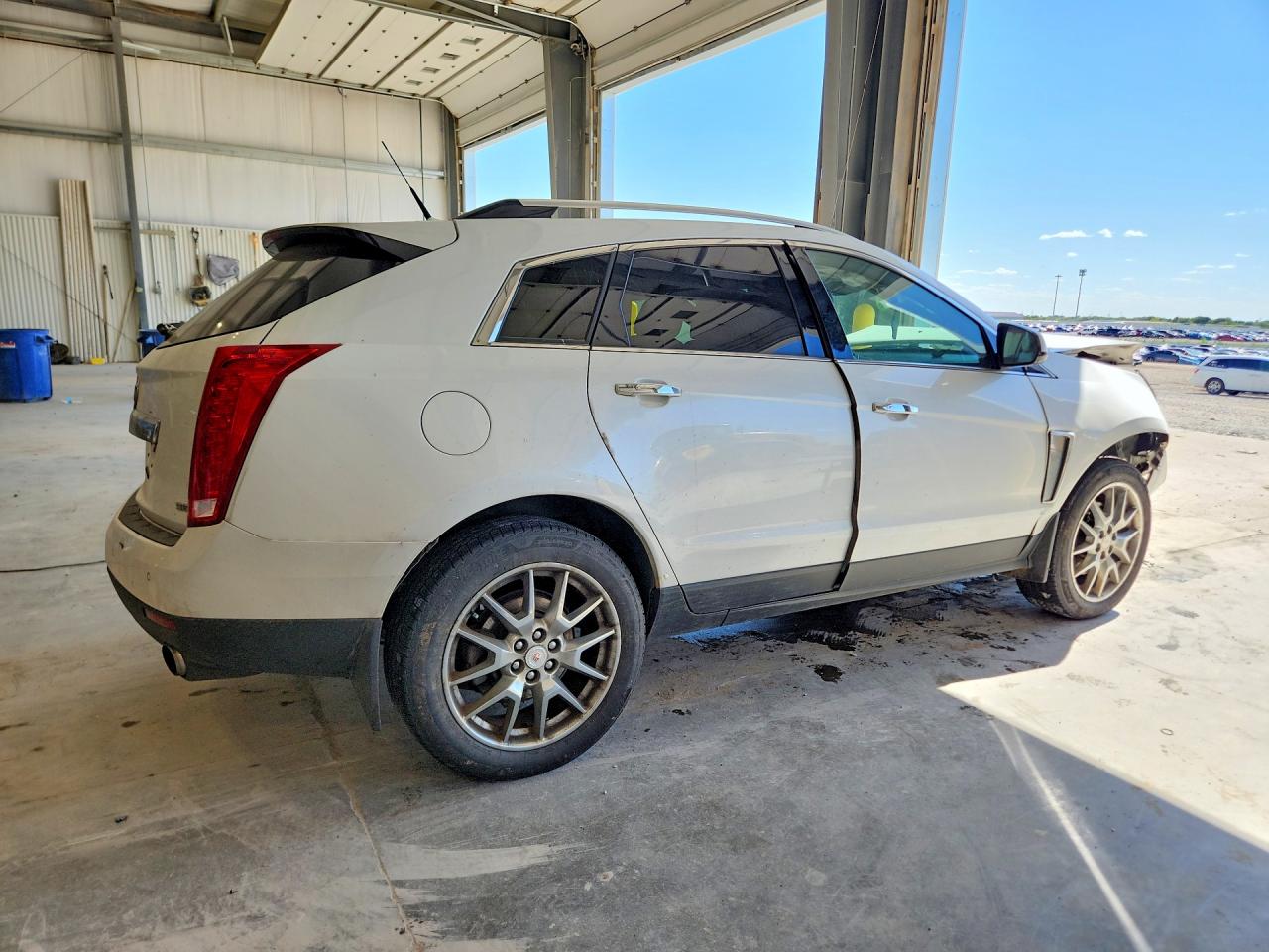 2014 Cadillac Srx Premium Collection White vin: 3GYFNGE33ES657005