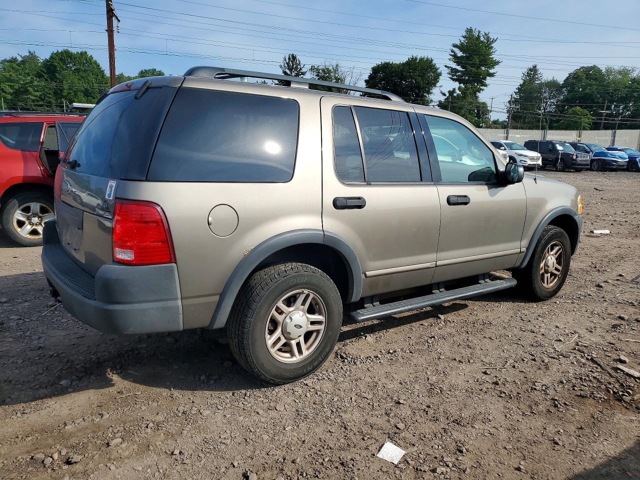 2003 Ford Explorer Xls Коричневый vin: 1FMZU72K23UC54434
