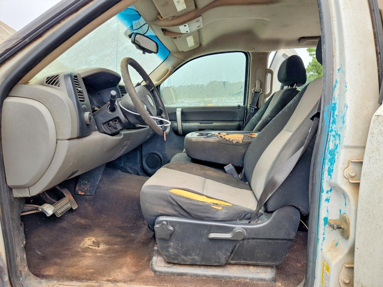 2008 Gmc Sierra C1500 White vin: 3GTEC13C18G100284