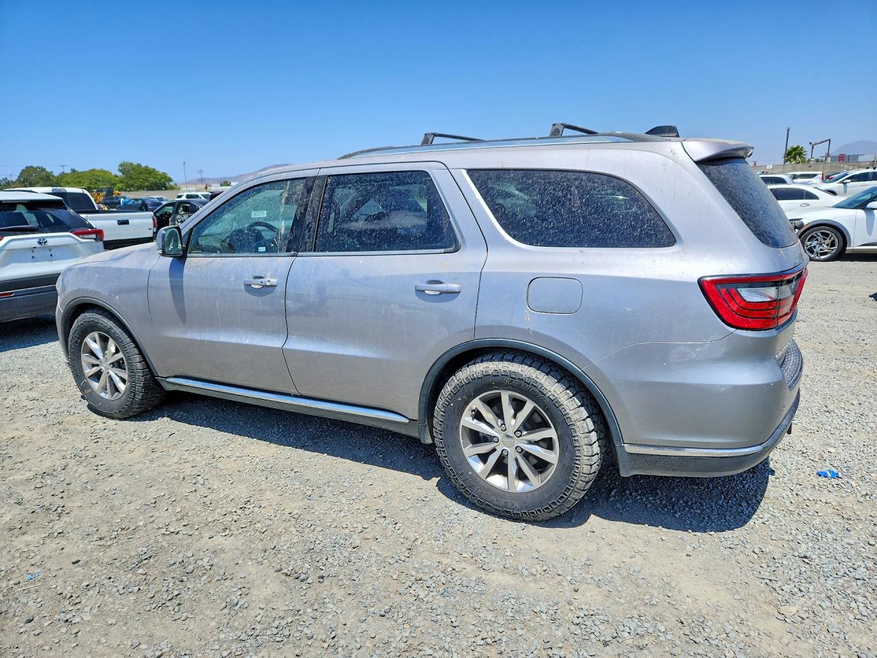 2015 Dodge Durango Limited Silver vin: 1C4RDHDG6FC937251