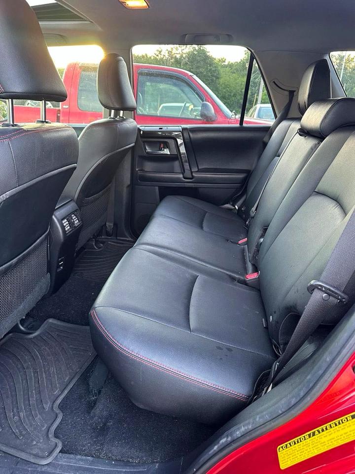 2015 Toyota 4runner Trail Premium Red vin: JTEBU5JRXF5265653