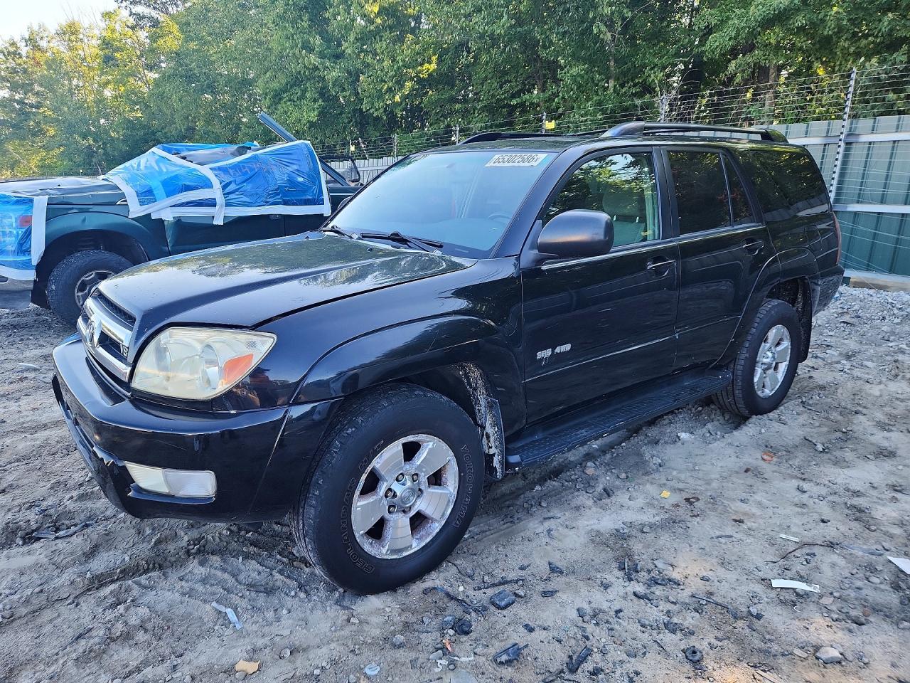 2005 Toyota 4runner Sr5 Черный vin: JTEBT14RX58027189