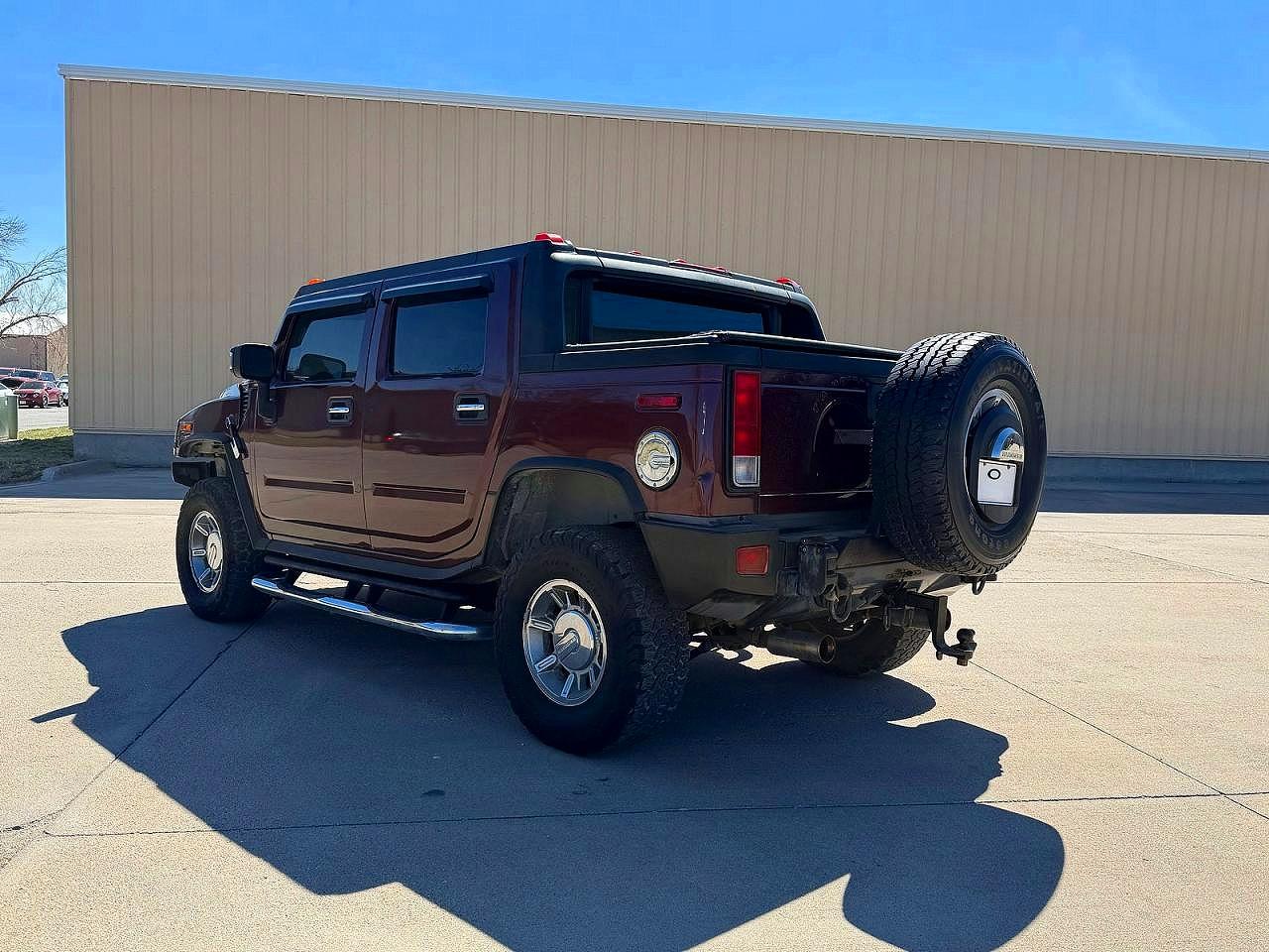 2006 Hummer H2 Sut Темно-бордовый vin: 5GRGN22U46H122381