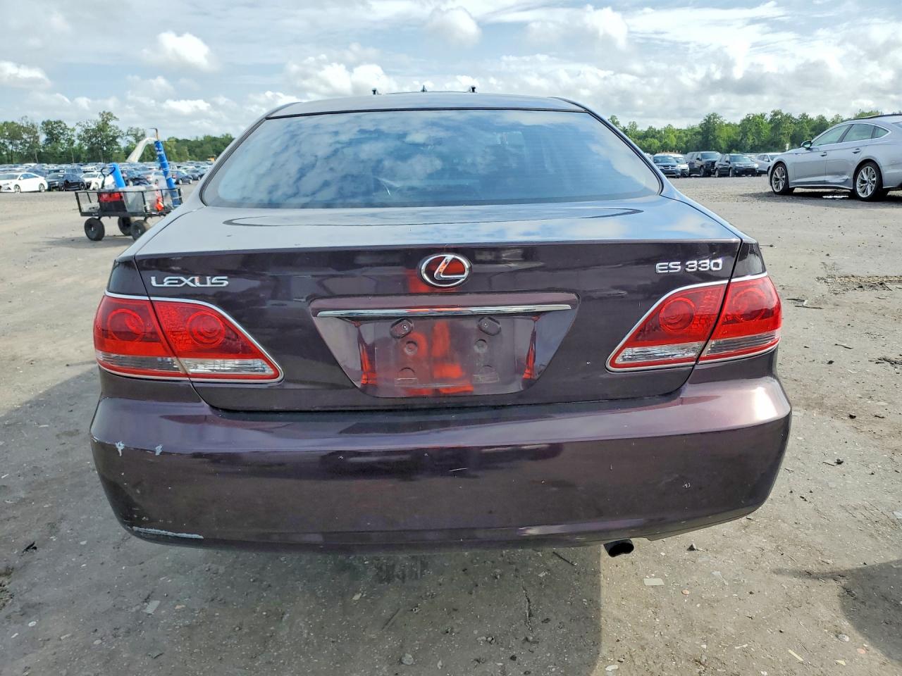 2005 Lexus Es 330 Purple vin: JTHBA30G155105403