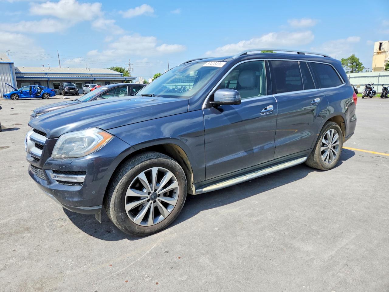 2015 Mercedes-benz Gl 450 4matic Gray vin: 4JGDF6EE2FA532792